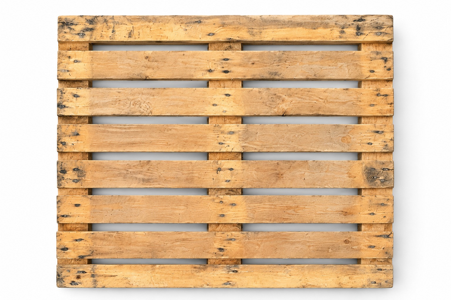 Grade 1 UK Standard Wooden Pallet 1200 x 1000mm - top view