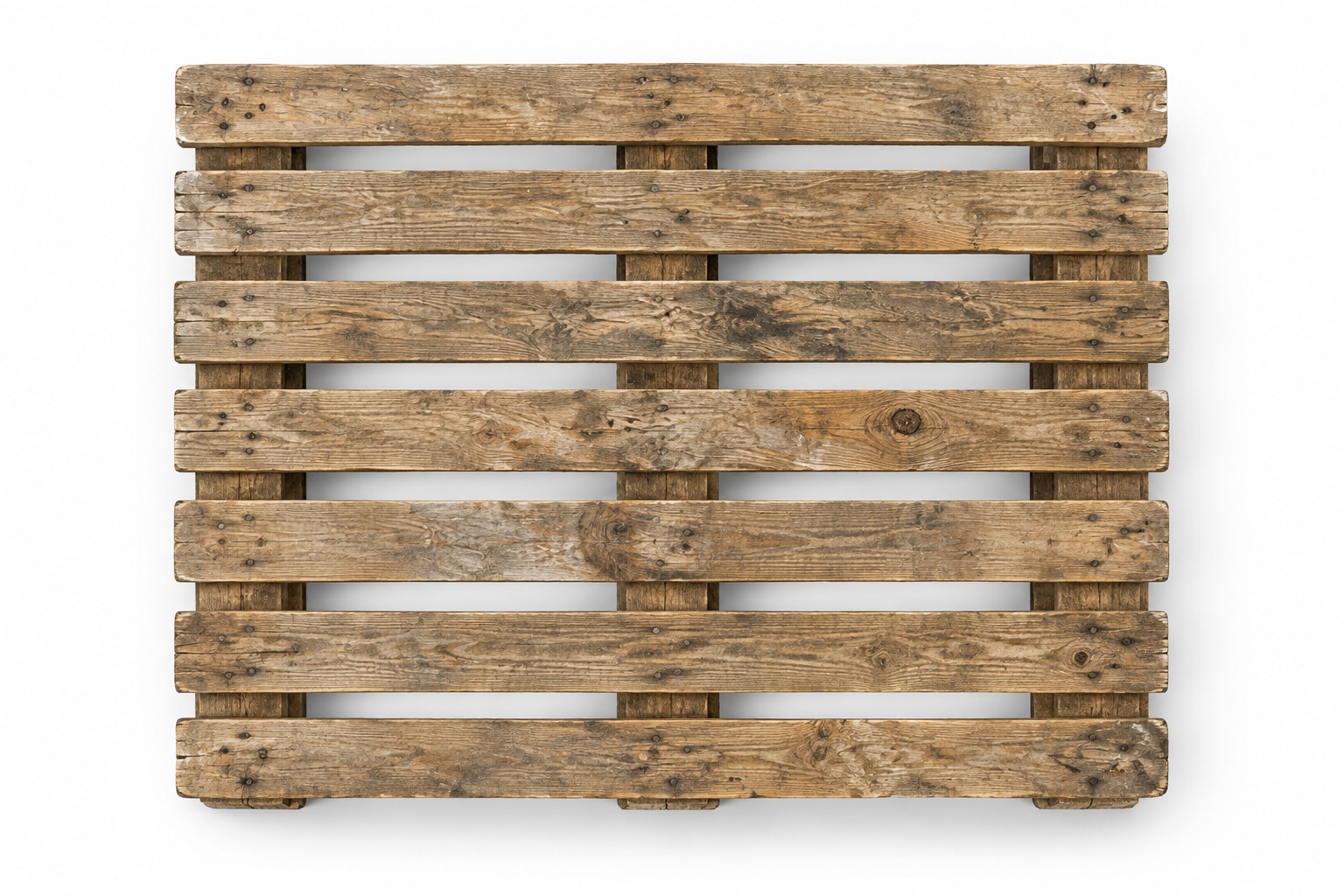 CP1 UK STANDARD wooden pallet 1200 x 1000 mm - top view