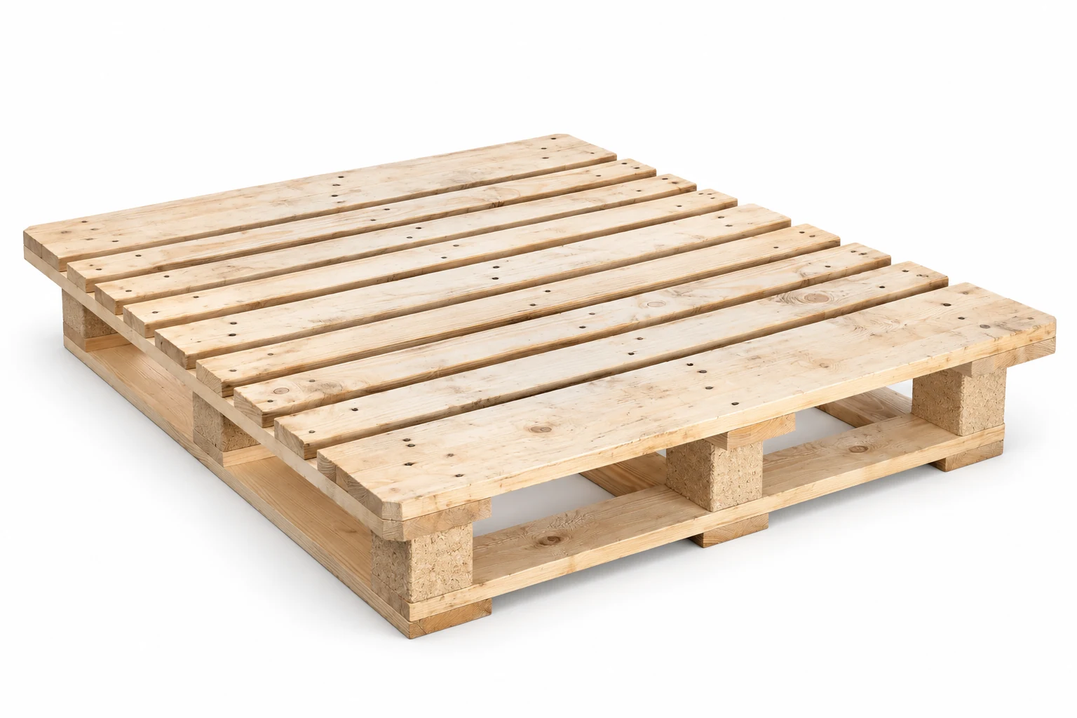 Used CP6 wooden pallet, 1200 × 1000 mm