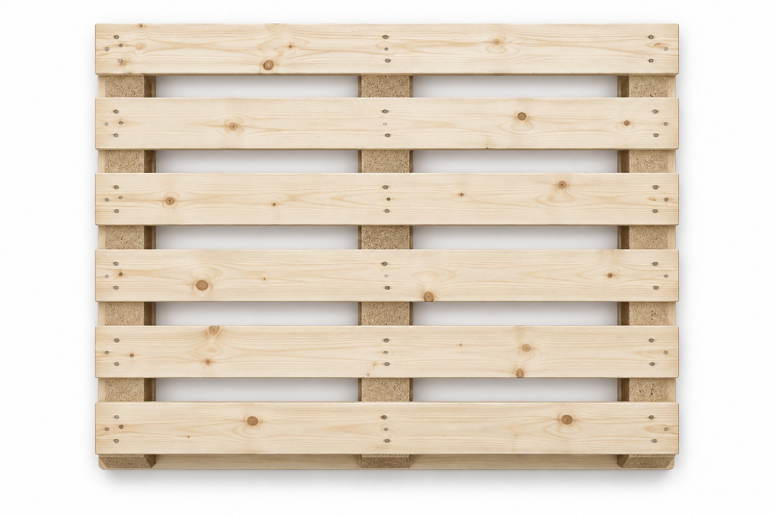 New Wooden Pallet 1200 x 1000mm - top view