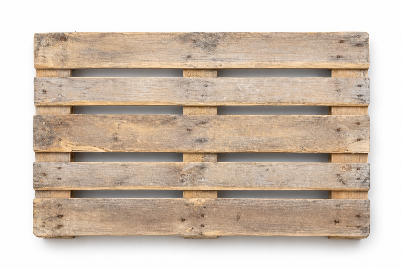 Grade 2 Euro Wooden Pallet 1200 x 800mm - top view