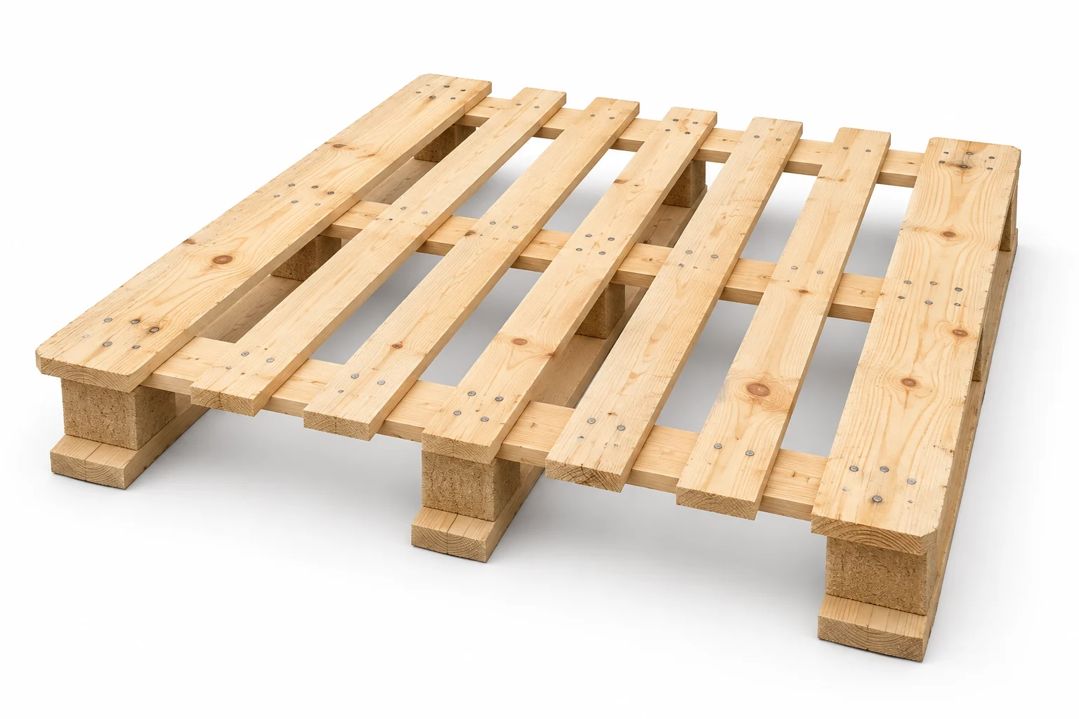 New square wooden pallet, 1150 × 1150 mm