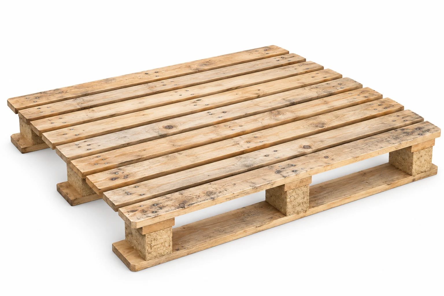 Used CP1 wooden pallet, 1200 × 1000 mm