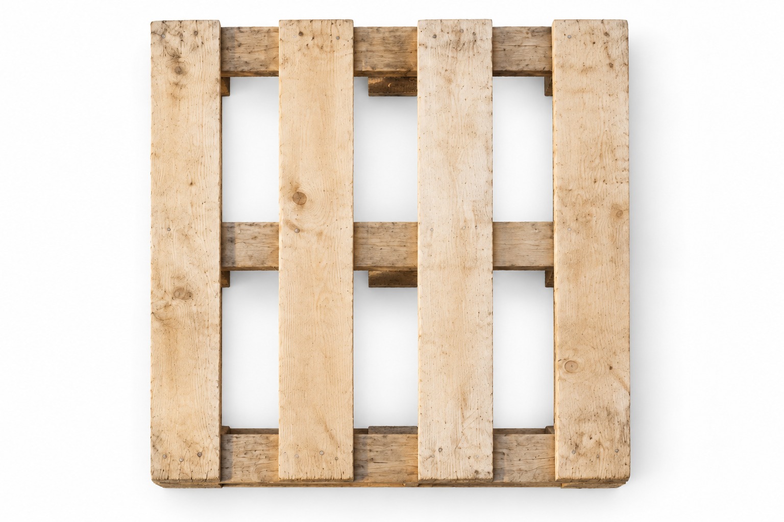 Commercial Wooden Pallet 1000 x 1000mm - top view
