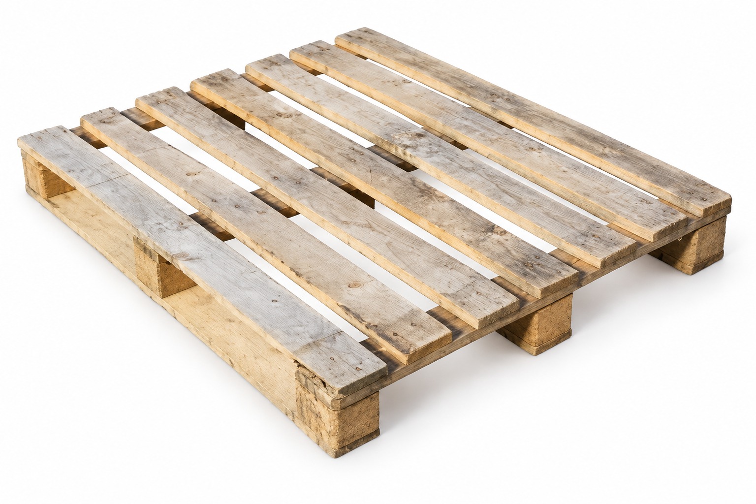 Lightweight Legger UK Standard Pallet 1200 x 1000mm - front corner view